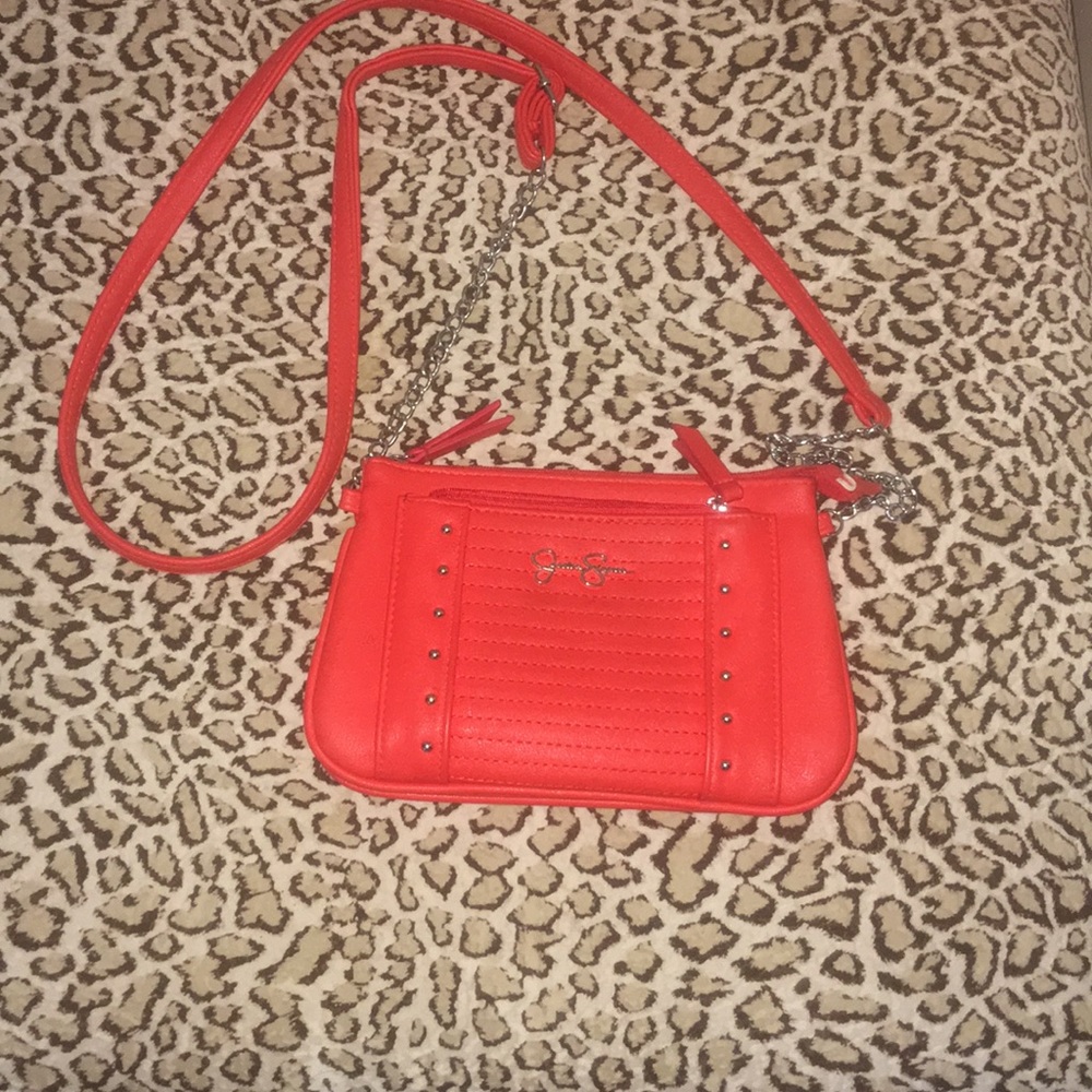 JESSICA SIMPSON    TILLY Orange crossbody bag